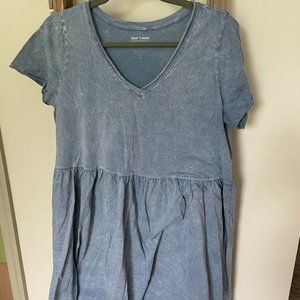 Blue Baby Doll Dress